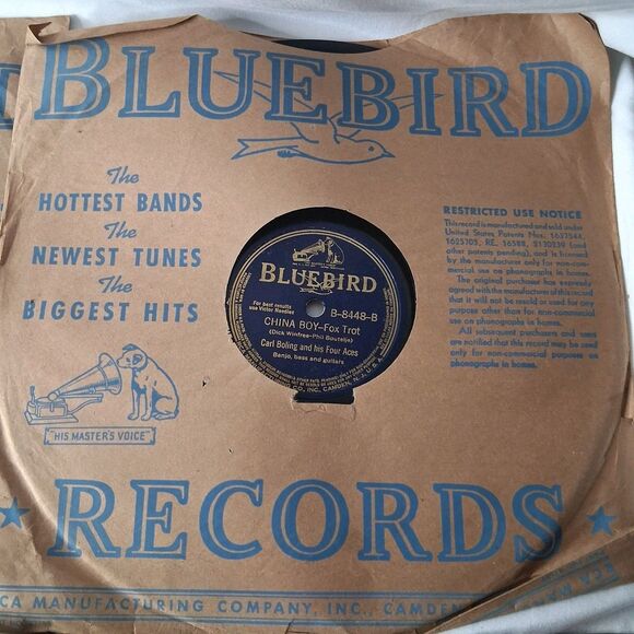 Lot of 5 Vintage Bluebird 78 RPM Records – Glenn Miller, Charlie Barnet, Prairie - Picture 11 of 12